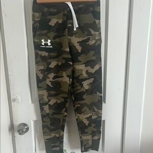 Under Armour Kids Camo Joggers - Green